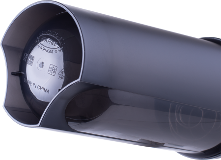 Шейкер StarFit Pro FB-200, 700 мл, с метал. венчиком, черный