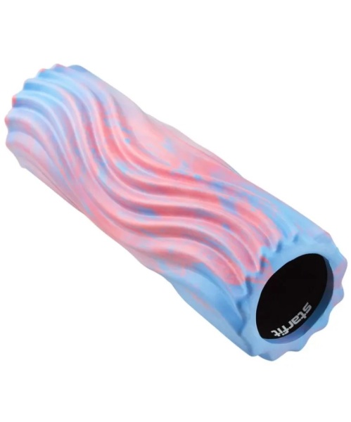 Ролик массажный StarFit FA-525 EVA/PP, разм. 45 х 14 см, низкая жесткость, розовый/голубой