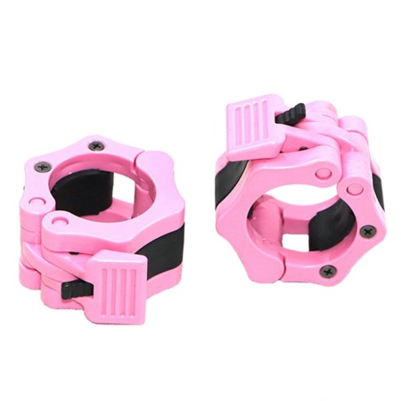 Замок для грифа LEGION диам. 50 мм, пластик, розовый