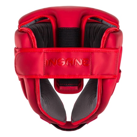Шлем для бокса Insane Oro IN23-HG300, ПУ, красный, разм. L