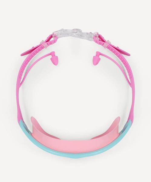 Очки-маска для плавания с берушами 25Degrees Fusion Lilac/Turquoise/Pink 25D25001, детский, розовый