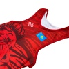 Туника для борьбы KZ Lion арт.325, красный