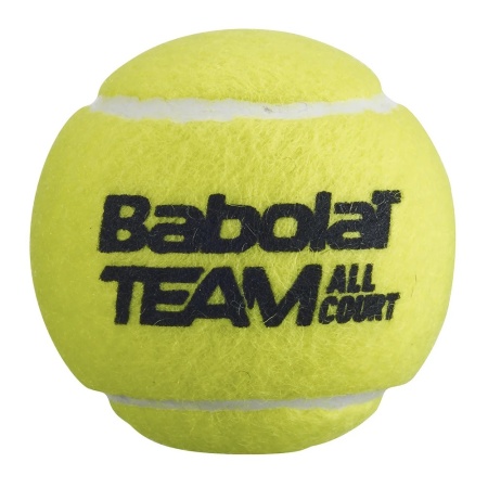 Мяч для большого тенниса Babolat Team AC 501083-113, 3 шт., желтый