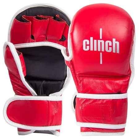 Черепашки для единоборств Clinch C691 Union, красный, разм. L