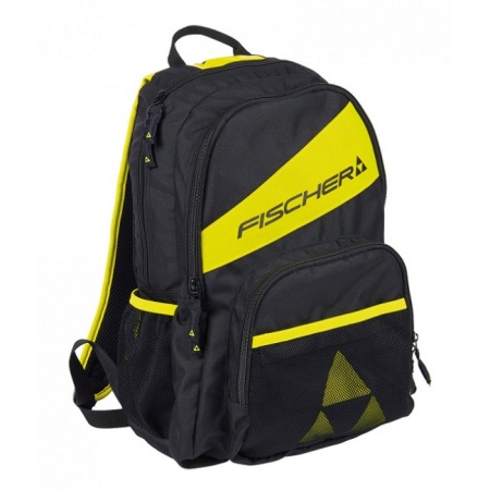 Рюкзак Fischer Eco Z05018, 25 л, черный/желтый