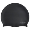 Шапочка для плавания Torres Flat SW-12201BK, силикон, черный