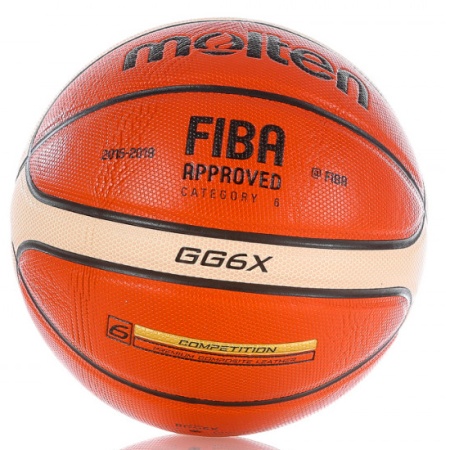 Мяч баскетбольный Molten GG6X, разм. 6
