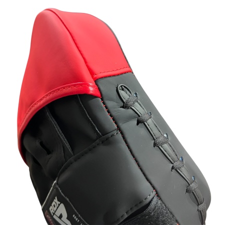 Лапы для бокса RDX FPR T1R арт.33311, пара, черный/красный