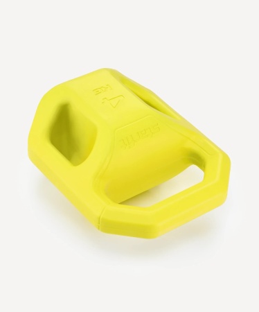 Гиря пластиковая BaseFit DB-505, 4 кг, желтый