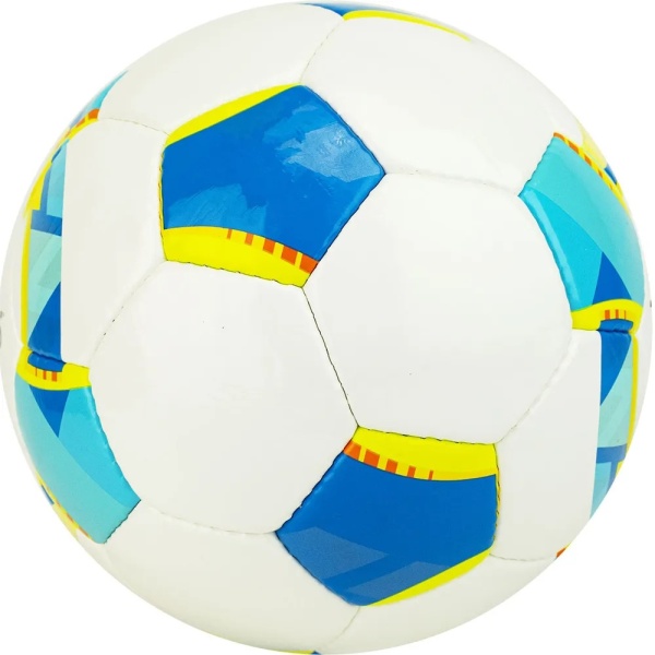 Мяч футбольный Torres Junior F320234, глянц.ПУ, 3 подкл. сл, 32п, руч сшивка, разм. 4, белый/синий Мяч футбольный Torres Junior F320234, глянц.ПУ, 3 подкл. сл, 32п, руч сшивка, разм. 4, белый/синий
