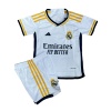 Форма футбольная детская клубная Real Madrid Bellingham, белый