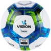 Мяч футзальный Vision Target FS324094, FIFA Basic, р.4, 32 п. PU, 3 подкл.сл, термосшив, белый/синий
