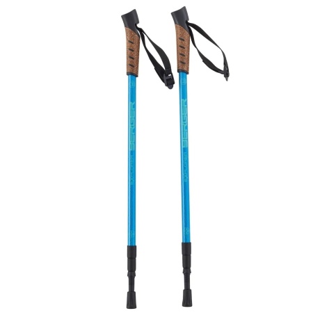 Палки для скандинавской ходьбы Berger Explorer 3х-секционные, 67-135 см, синий