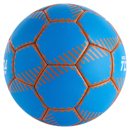 Мяч гандбольный Torres Club H32442, ПУ, 5 подкл. слоев, руч. сшивка, синий, разм. 2