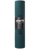 Коврик для йоги StarFit FM-201, ТПЭ, 6 мм, разм. 183 х 61 см, черный/холодный океан