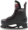 Коньки хоккейные GFX GF-555, раздвижные, черный