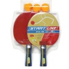 Набор для настольного тенниса Start Line Club Level 200, 2 ракетки, 3 шарика