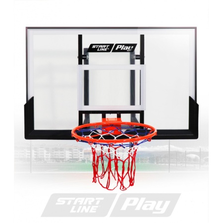 Щит баскетбольный Start Line SLP-110, оргстекло, разм. 72 × 112 см