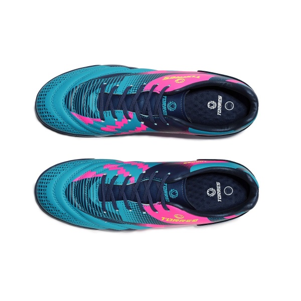 Футзалки Torres Tiempo TS134236-379-40, бирюзовый/розовый