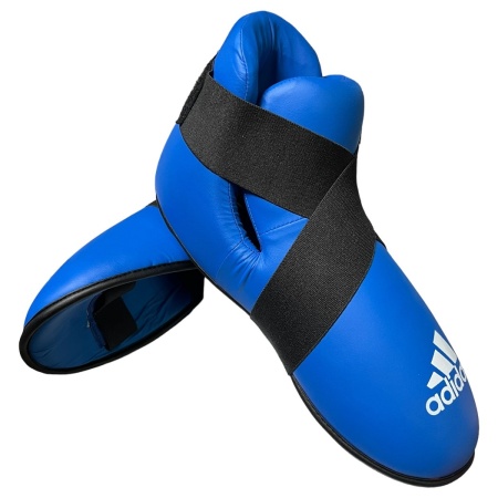 Галоши для кикбоксинга Adidas, синий, разм. L
