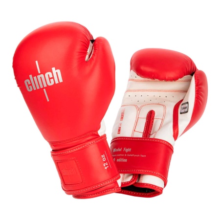 Перчатки для бокса Clinch C137 Fight 2.0, красный, разм. 12 ун