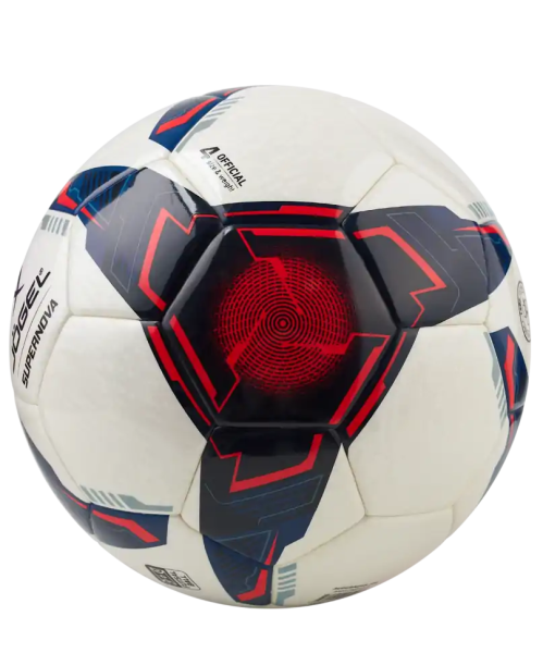 Мяч футзальный Jogel Supernova (ЦБ-00000745), разм. 4, белый/красный/синий