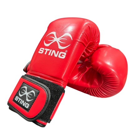 Перчатки для бокса Sting 33322, красный