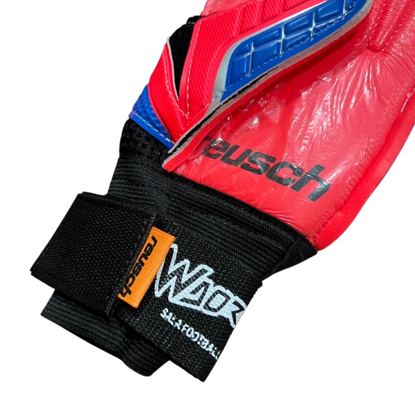 Перчатки вратарские Reusch, синий/красный