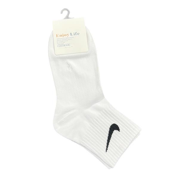 Носки Nike Enjoy Life арт.216501 (ШК 905307), средняя посадка, белый, разм. 24-26 см