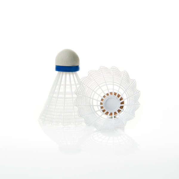 Волан для бадминтона Torres 250 BD23109,  нейлон/пробка,  сред.скор., 6 шт., белый