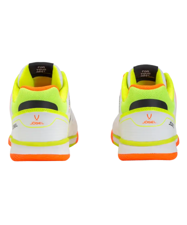 Футзалки Jogel Tornado 2.0 White/orange, белый/оранжевый
