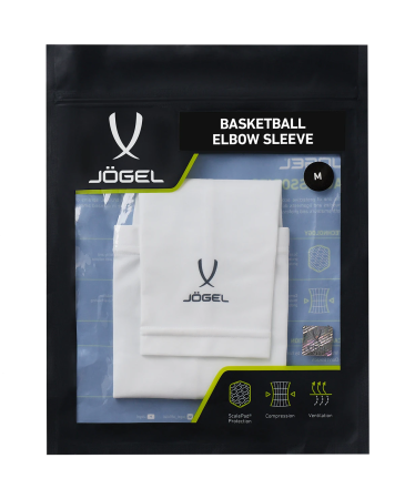 Нарукавник баскетбольный Jogel Elbow Sleeve, белый