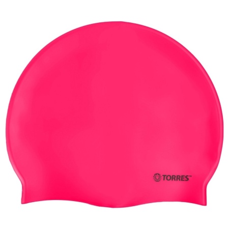 Шапочка для плавания Torres Flat SW-12201PK, силикон, розовый