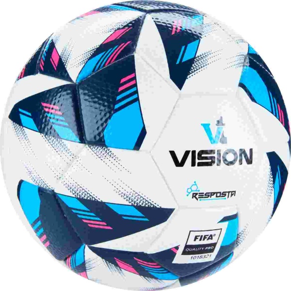 Мяч футбольный Vision Resposta VT2624 (01-01-17907-5), FIFA Quality, 32 пан, термосш., бел/мультикол Мяч футбольный Vision Resposta VT2624 (01-01-17907-5), FIFA Quality, 32 пан, термосш., бел/мультикол