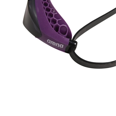Очки для плавания Arena Air-Speed 003150-103, черные линзы, фиолетовый/черный
