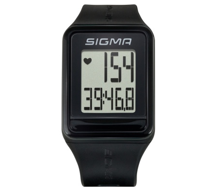 Пульсометр Sigma ID.GO арт. 24500, 3 функции, черный