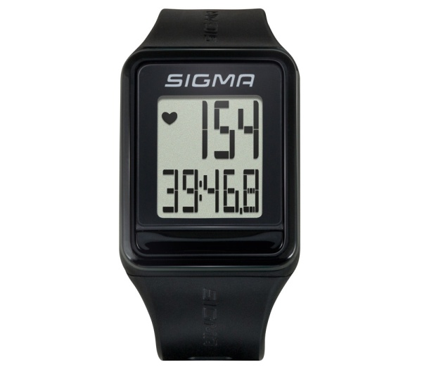 Пульсометр Sigma ID.GO арт. 24500, 3 функции, черный