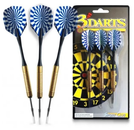 Дротики для дартса Start Line, 3 шт. в комплекте