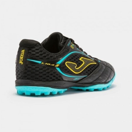Сороконожки Joma Liga 5 LIGS.2301.TF, черный/бирюзовый