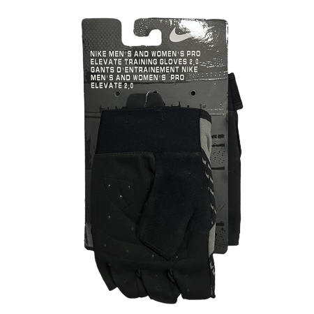 Перчатки для фитнеса Nike Pro Elevate Gloves 2.0 арт.8515, черный/серый