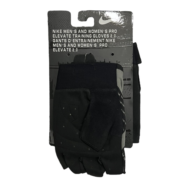 Перчатки для фитнеса Nike Pro Elevate Gloves 2.0 арт.8515, черный/серый