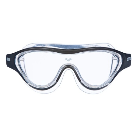 Полумаска для плавания Arena The One Mask 003148-102, прозрачные линзы, черный