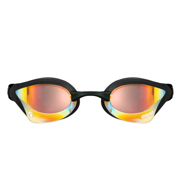 Очки для плавания Arena Cobra Core Swipe Mirror 003251-350, желтые линзы, черный