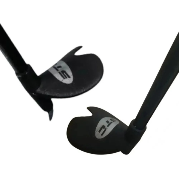 Палки лыжные STC Sport, гибрид, черный