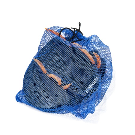 Лопатки для плавания Torres SWP112402BL, черный/оранжевый, разм. M