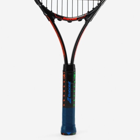 Ракетка для большого тенниса Babolat BallFighter 25", арт. 140241, для 9-10 лет, алюм., черн./оран.
