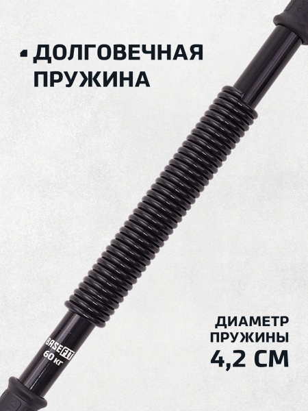 Эспандер пружинный BaseFit Power Twister ES-702, черный