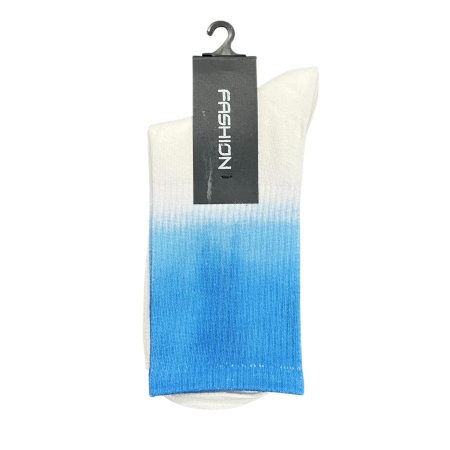 Носки Fashion арт.2130N (ШК 340119), средняя посадка, синий/белый