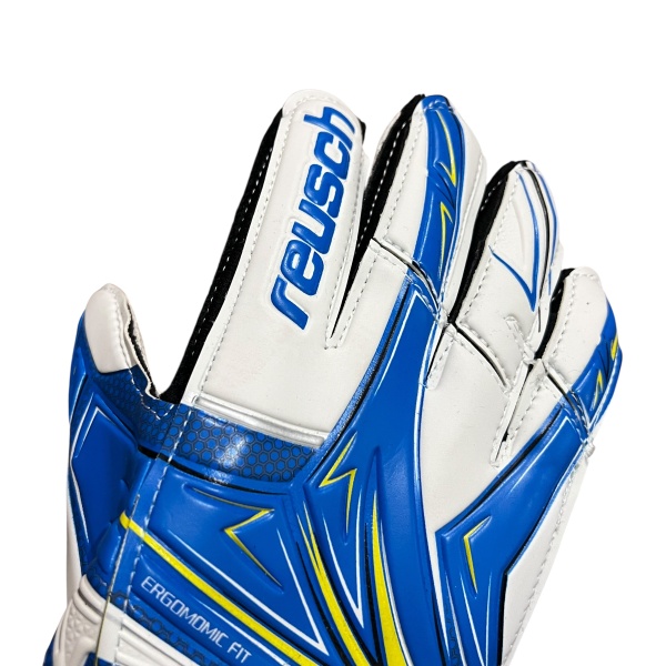 Перчатки вратарские Reusch, синий/белый