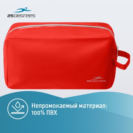 Сумочка для мокрых вещей 25Degrees Snug Red 25D23007, красный